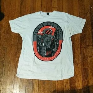 Men's large Pierce the veil rock band tee